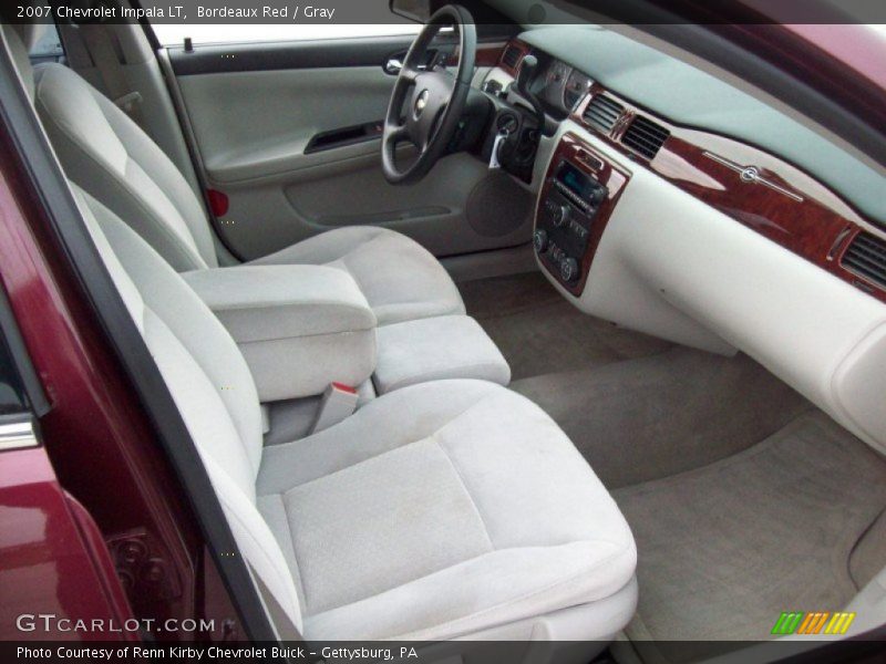 Bordeaux Red / Gray 2007 Chevrolet Impala LT