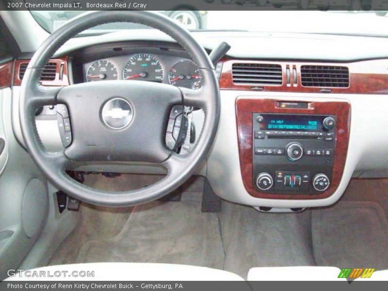 Bordeaux Red / Gray 2007 Chevrolet Impala LT