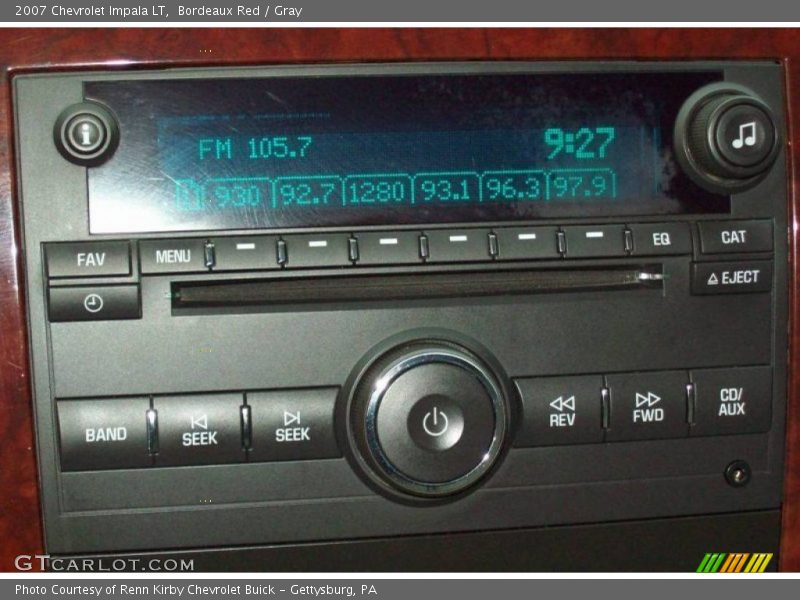 Bordeaux Red / Gray 2007 Chevrolet Impala LT