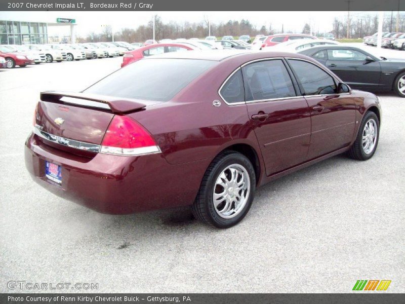 Bordeaux Red / Gray 2007 Chevrolet Impala LT