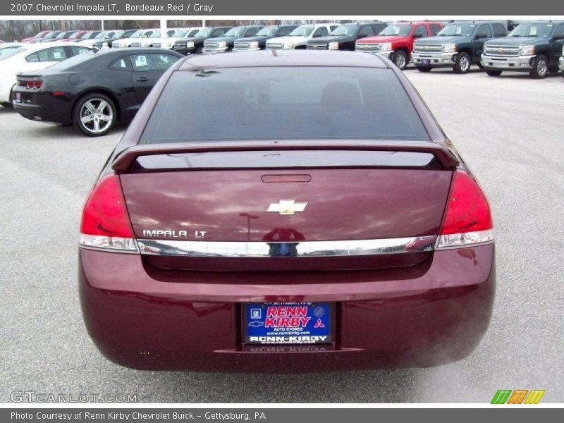 Bordeaux Red / Gray 2007 Chevrolet Impala LT