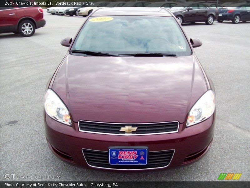 Bordeaux Red / Gray 2007 Chevrolet Impala LT
