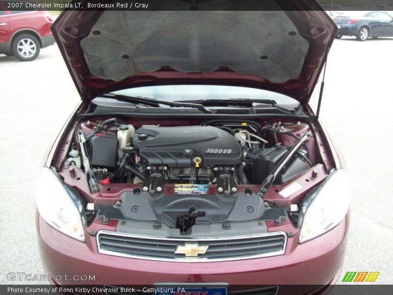 Bordeaux Red / Gray 2007 Chevrolet Impala LT