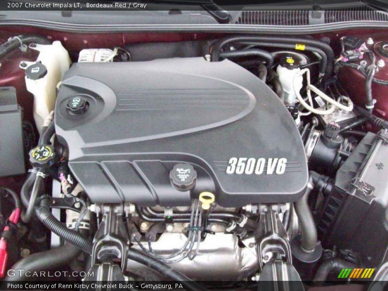 Bordeaux Red / Gray 2007 Chevrolet Impala LT