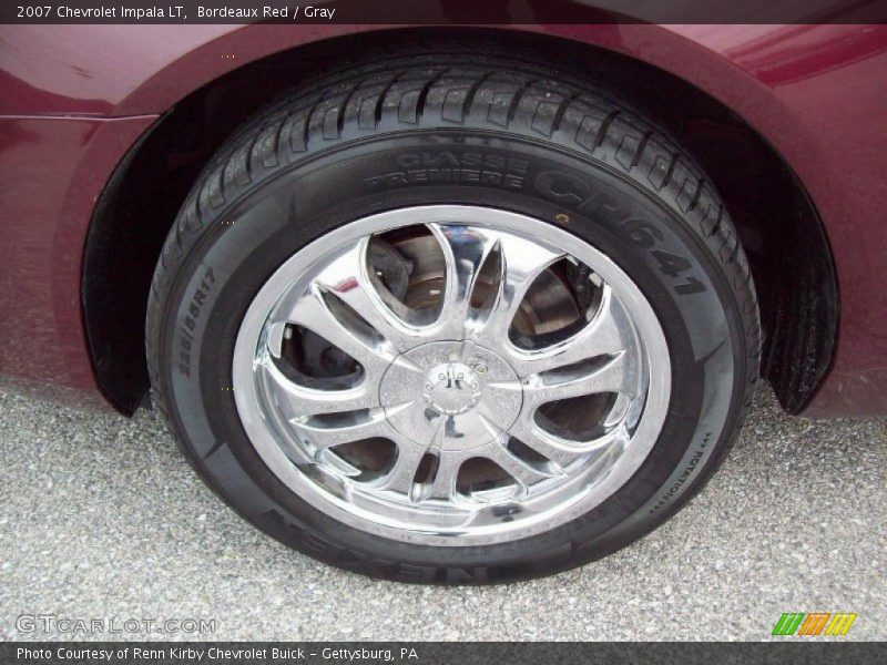 Bordeaux Red / Gray 2007 Chevrolet Impala LT