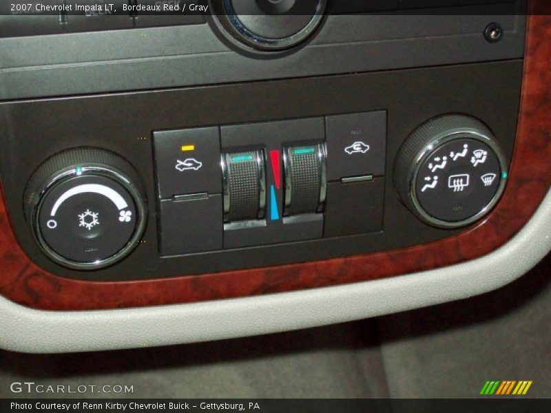Bordeaux Red / Gray 2007 Chevrolet Impala LT