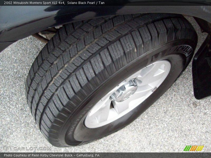 Solano Black Pearl / Tan 2002 Mitsubishi Montero Sport XLS 4x4