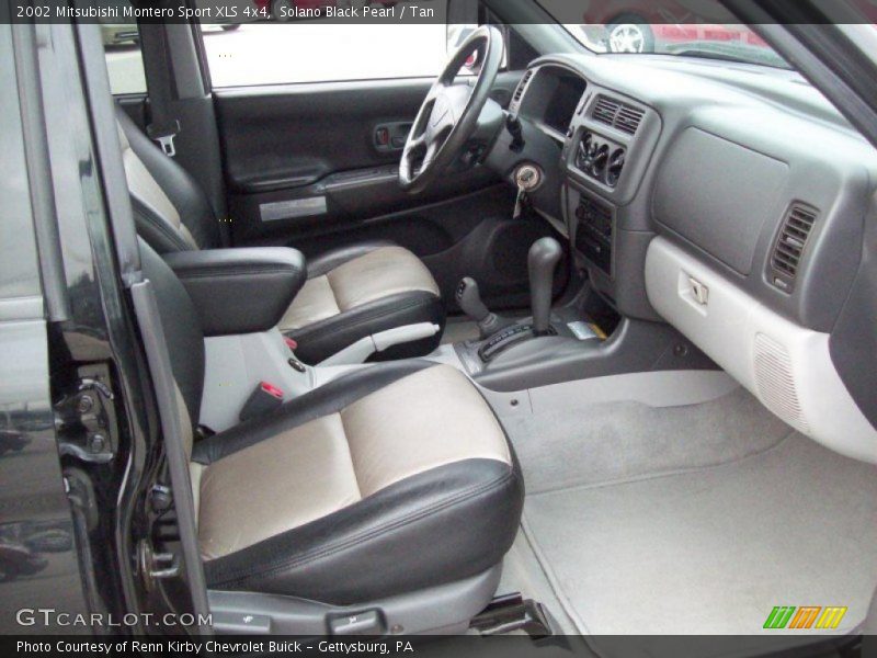 Solano Black Pearl / Tan 2002 Mitsubishi Montero Sport XLS 4x4