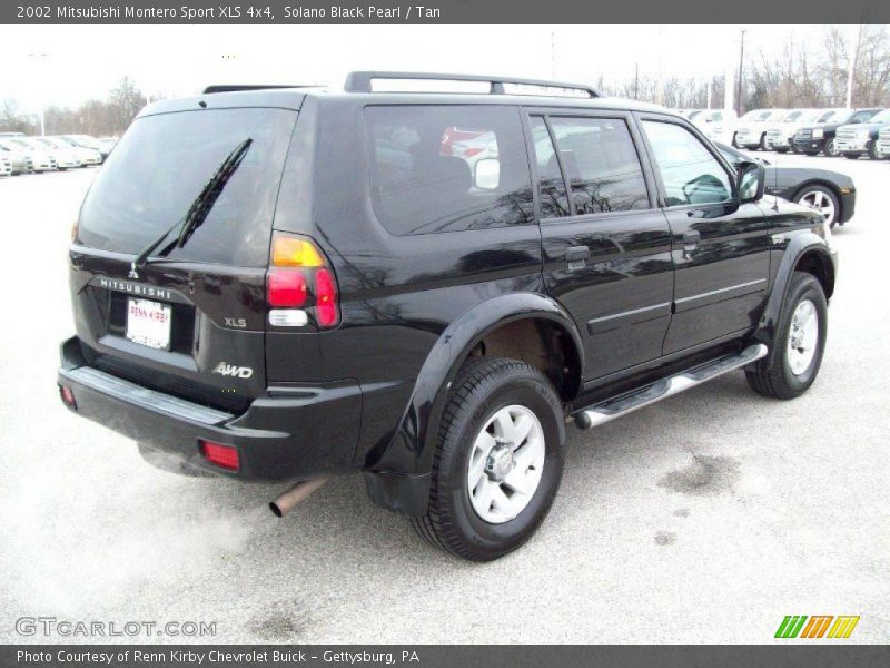 Solano Black Pearl / Tan 2002 Mitsubishi Montero Sport XLS 4x4