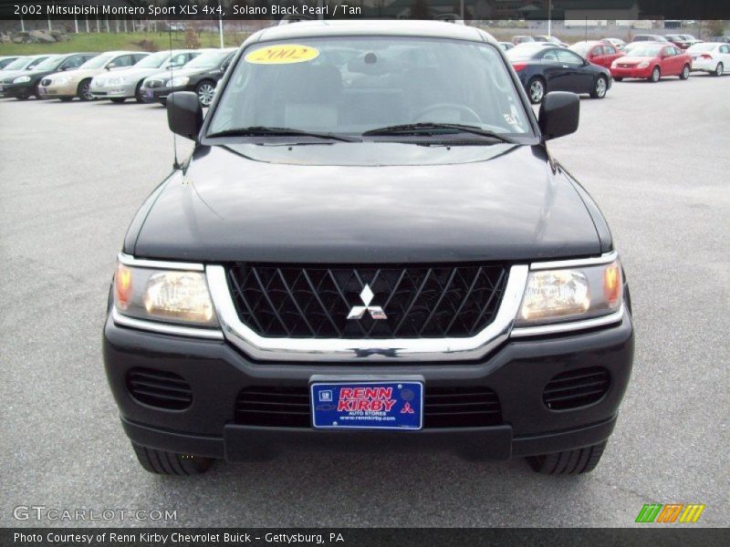Solano Black Pearl / Tan 2002 Mitsubishi Montero Sport XLS 4x4
