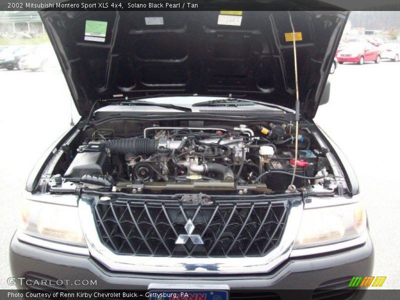 Solano Black Pearl / Tan 2002 Mitsubishi Montero Sport XLS 4x4