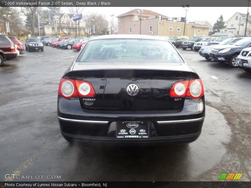 Deep Black / Black 2006 Volkswagen Passat 2.0T Sedan