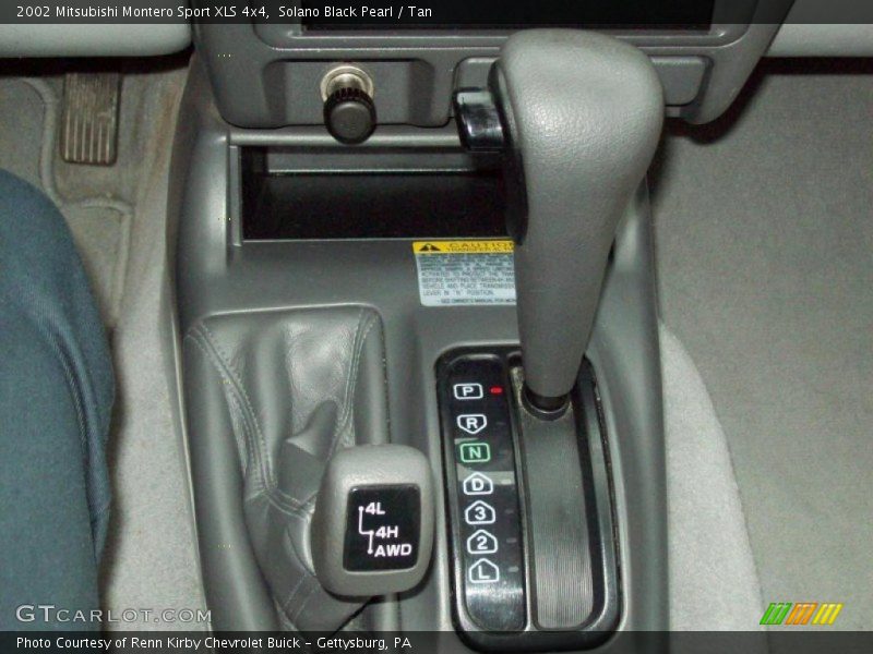  2002 Montero Sport XLS 4x4 4 Speed Automatic Shifter