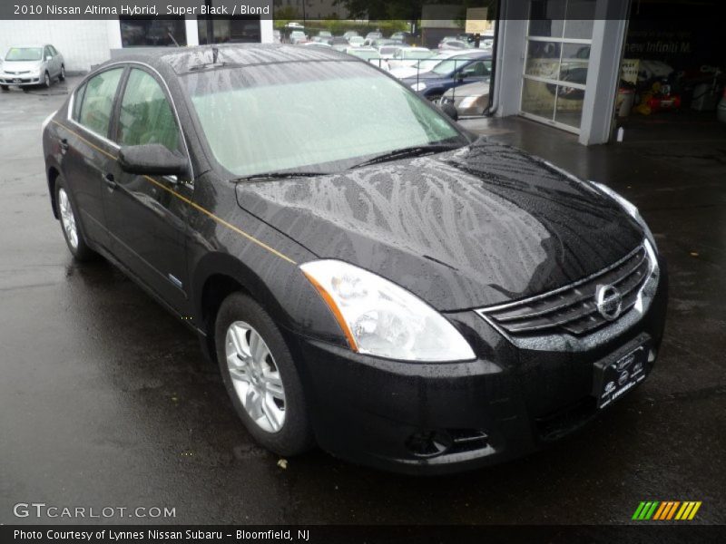 Super Black / Blond 2010 Nissan Altima Hybrid