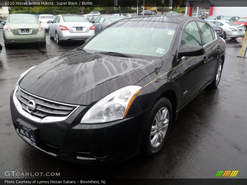 Super Black / Blond 2010 Nissan Altima Hybrid