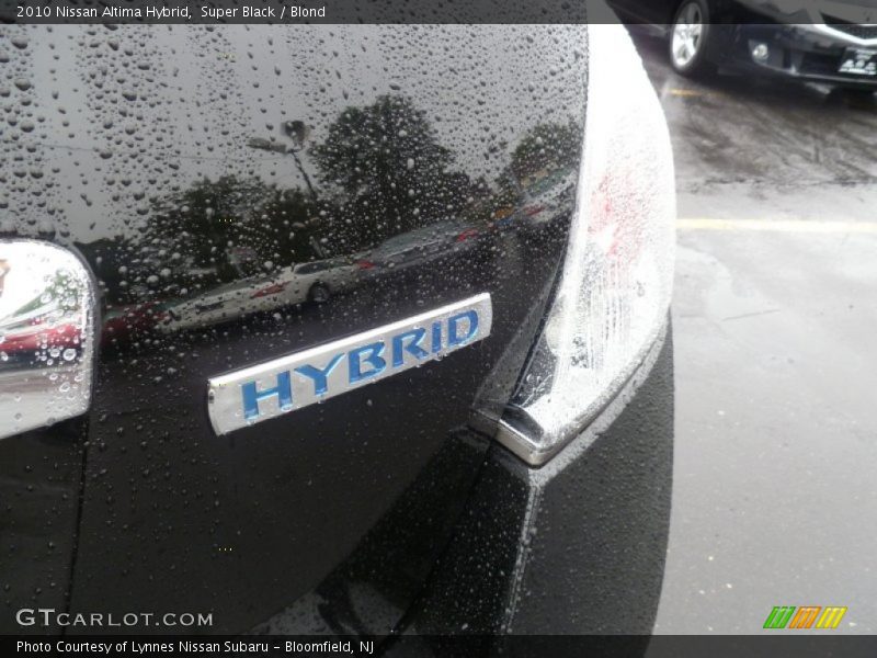 Super Black / Blond 2010 Nissan Altima Hybrid