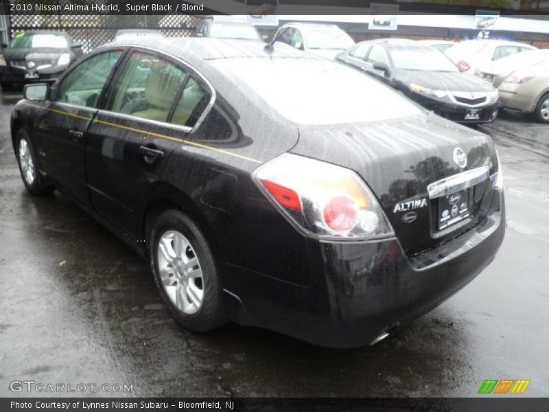 Super Black / Blond 2010 Nissan Altima Hybrid