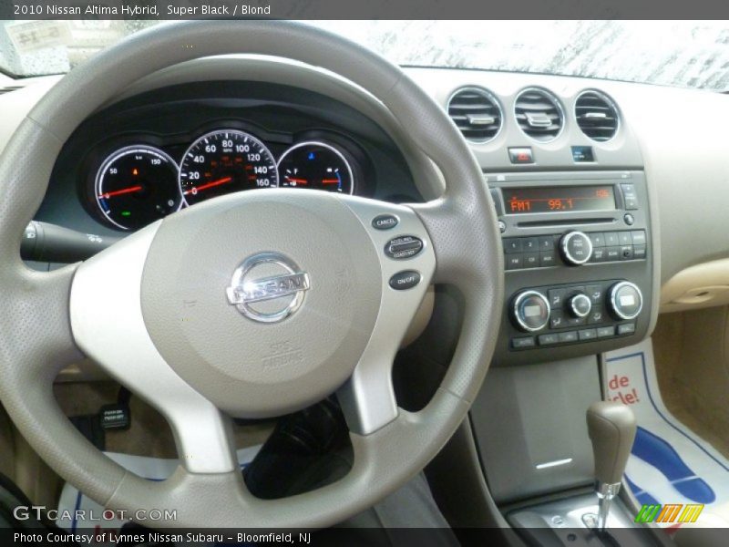 Super Black / Blond 2010 Nissan Altima Hybrid