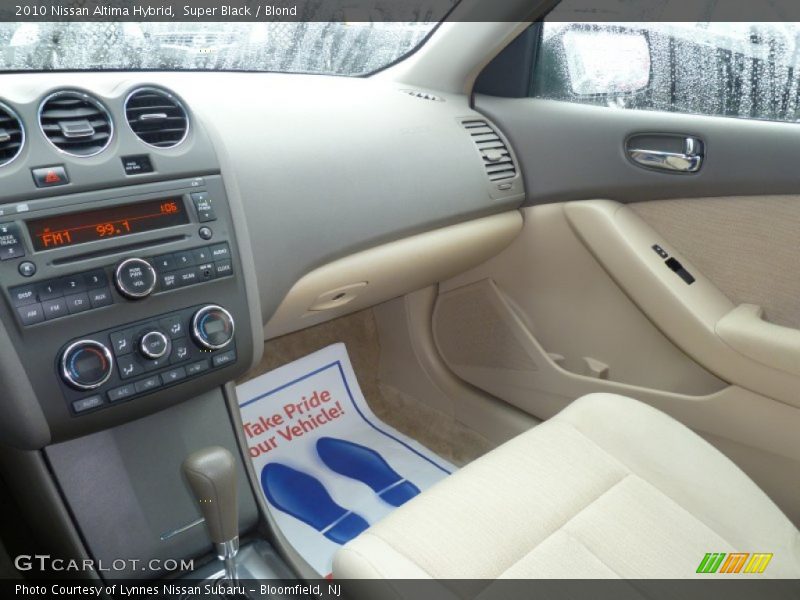 Super Black / Blond 2010 Nissan Altima Hybrid