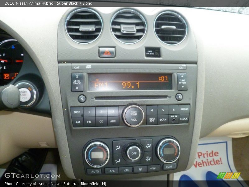 Super Black / Blond 2010 Nissan Altima Hybrid