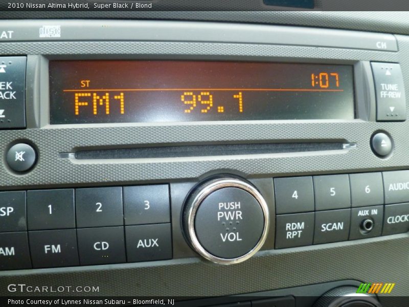 Super Black / Blond 2010 Nissan Altima Hybrid