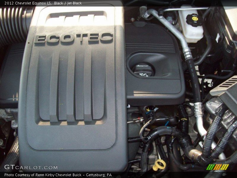 Black / Jet Black 2012 Chevrolet Equinox LS