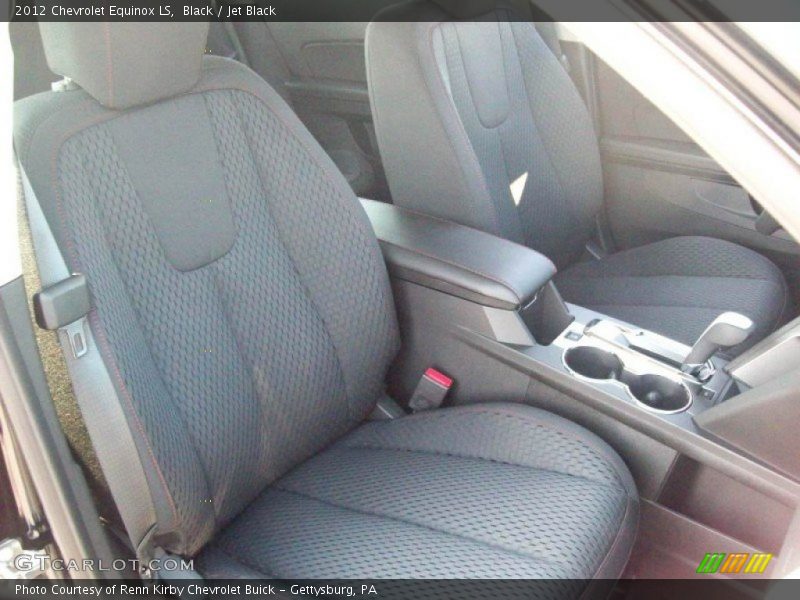 Black / Jet Black 2012 Chevrolet Equinox LS