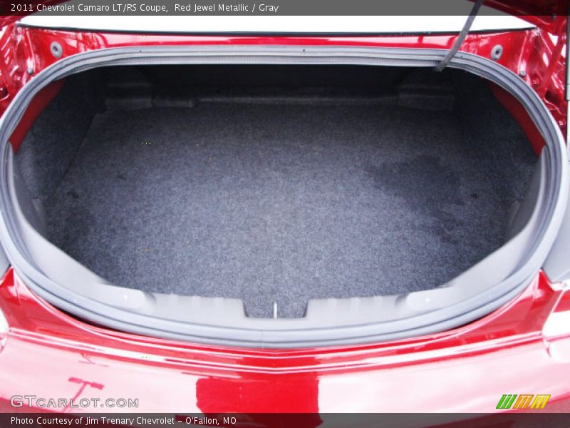 Red Jewel Metallic / Gray 2011 Chevrolet Camaro LT/RS Coupe