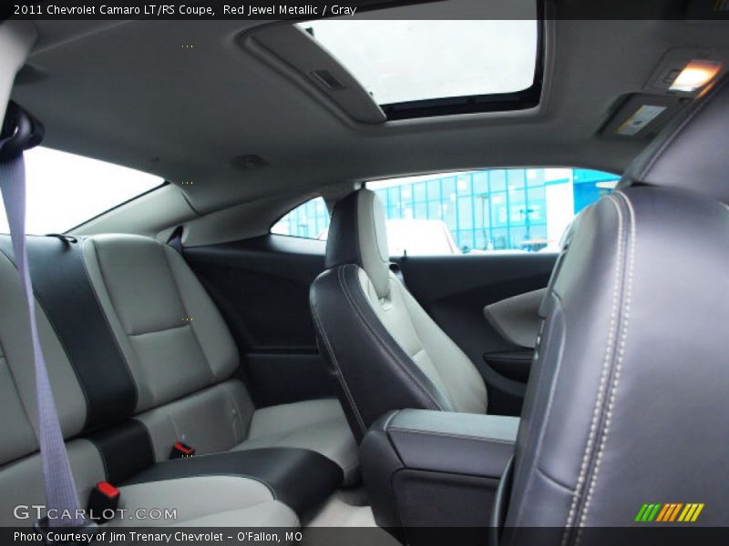 Red Jewel Metallic / Gray 2011 Chevrolet Camaro LT/RS Coupe