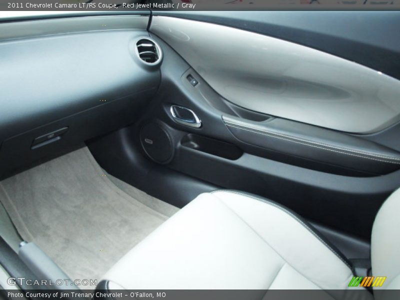 Red Jewel Metallic / Gray 2011 Chevrolet Camaro LT/RS Coupe