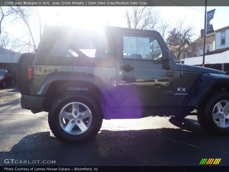 Jeep Green Metallic / Dark Slate Gray/Medium Slate Gray 2008 Jeep Wrangler X 4x4