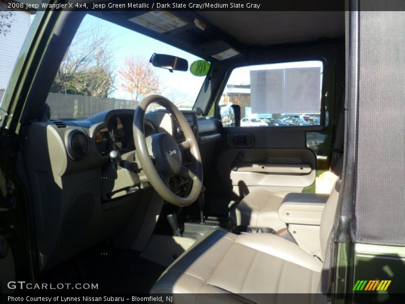 Jeep Green Metallic / Dark Slate Gray/Medium Slate Gray 2008 Jeep Wrangler X 4x4