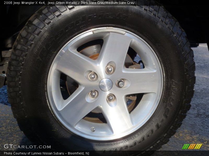 Jeep Green Metallic / Dark Slate Gray/Medium Slate Gray 2008 Jeep Wrangler X 4x4
