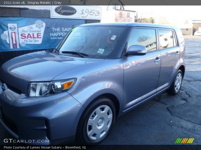 Stingray Metallic / Gray 2011 Scion xB