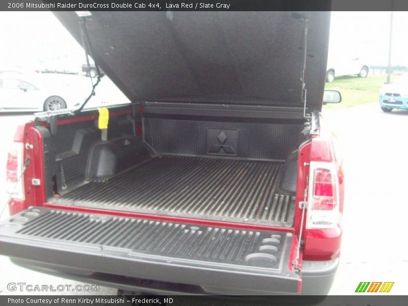Lava Red / Slate Gray 2006 Mitsubishi Raider DuroCross Double Cab 4x4