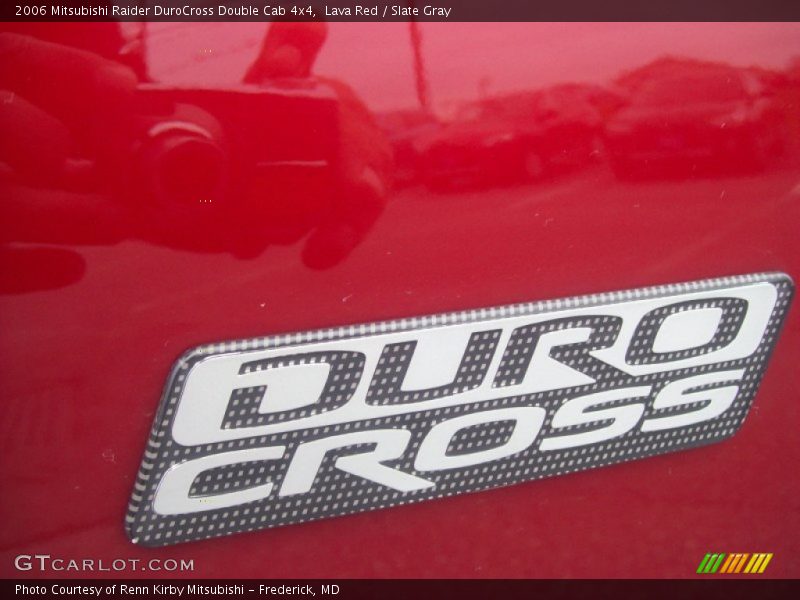 DuroCross Badge - 2006 Mitsubishi Raider DuroCross Double Cab 4x4