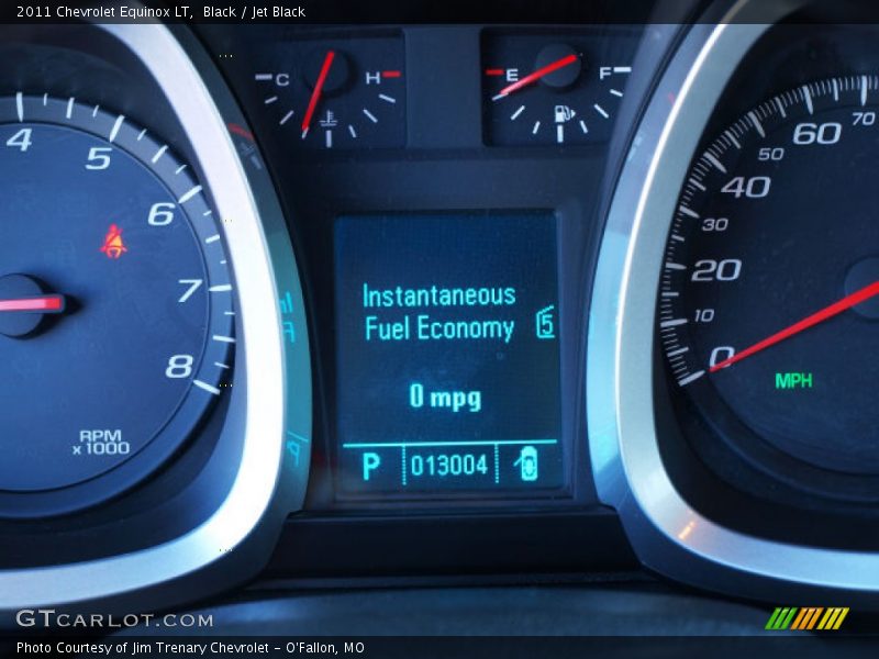 Black / Jet Black 2011 Chevrolet Equinox LT