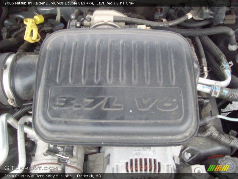 Lava Red / Slate Gray 2006 Mitsubishi Raider DuroCross Double Cab 4x4