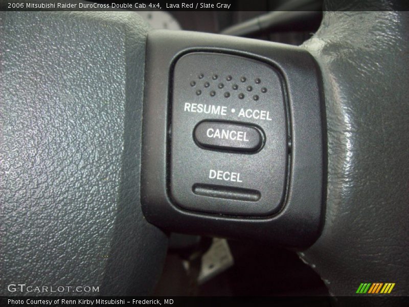 Lava Red / Slate Gray 2006 Mitsubishi Raider DuroCross Double Cab 4x4