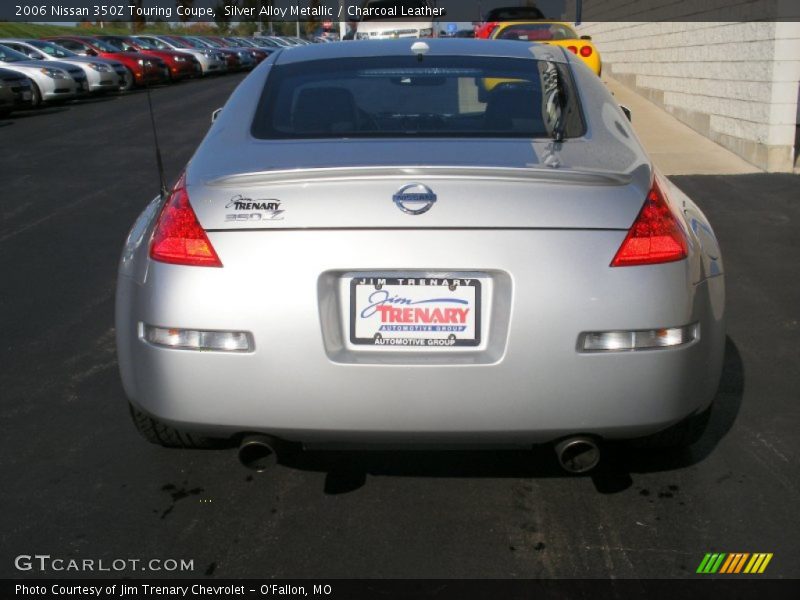 Silver Alloy Metallic / Charcoal Leather 2006 Nissan 350Z Touring Coupe