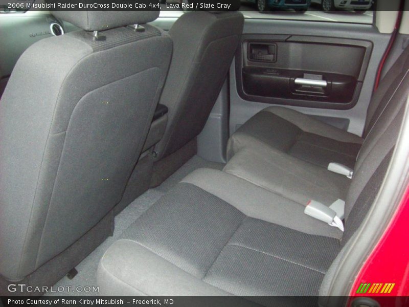 Lava Red / Slate Gray 2006 Mitsubishi Raider DuroCross Double Cab 4x4