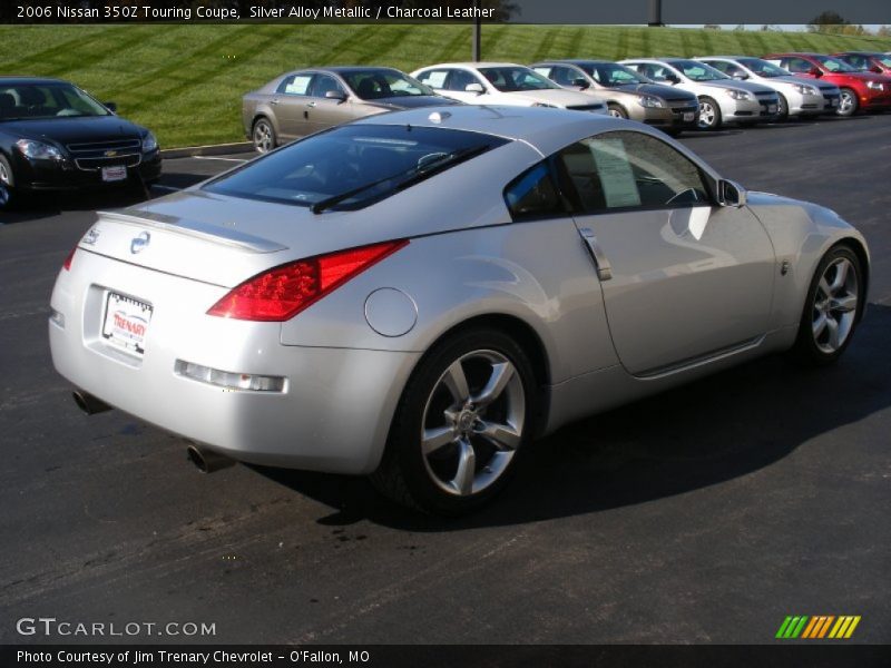 Silver Alloy Metallic / Charcoal Leather 2006 Nissan 350Z Touring Coupe