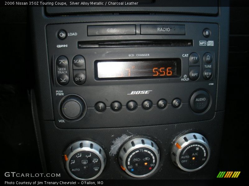 Audio System of 2006 350Z Touring Coupe