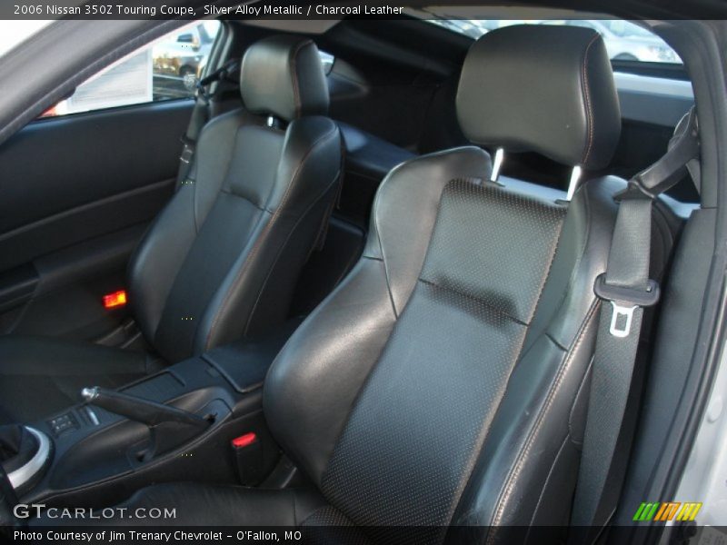  2006 350Z Touring Coupe Charcoal Leather Interior