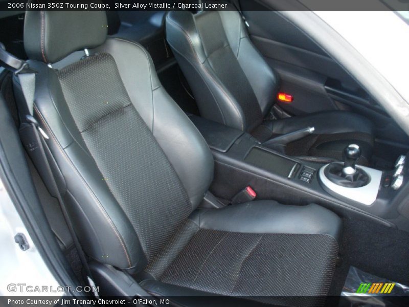  2006 350Z Touring Coupe Charcoal Leather Interior