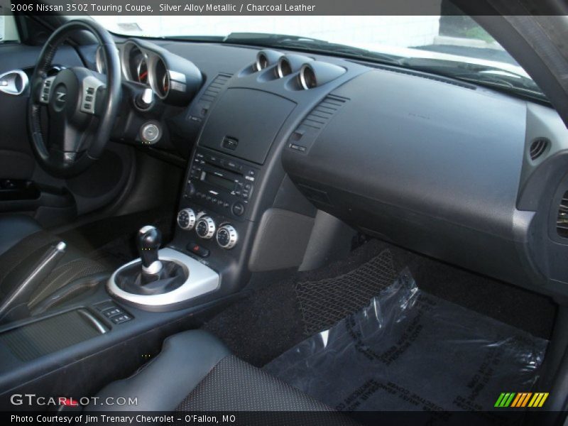 Silver Alloy Metallic / Charcoal Leather 2006 Nissan 350Z Touring Coupe