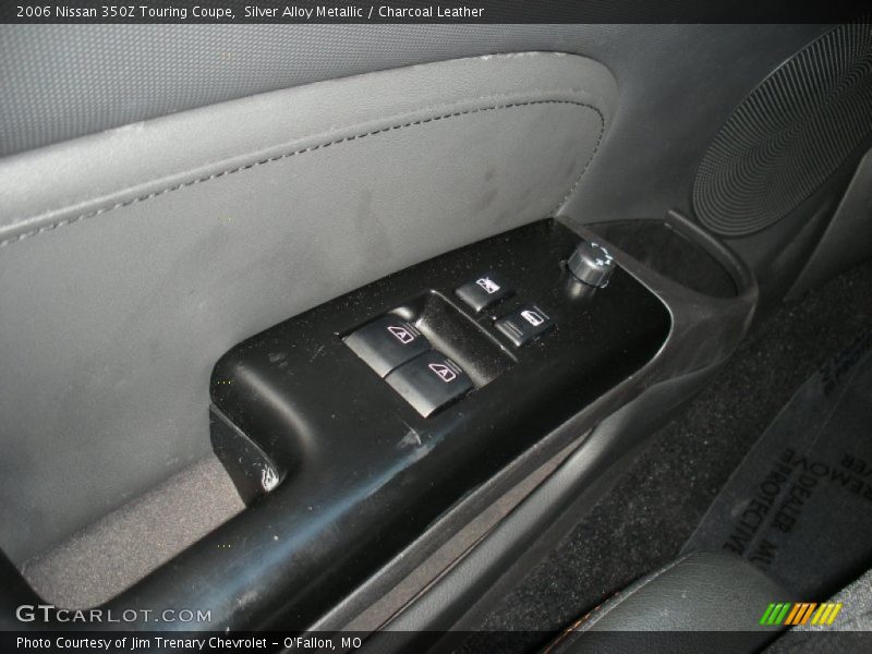 Silver Alloy Metallic / Charcoal Leather 2006 Nissan 350Z Touring Coupe