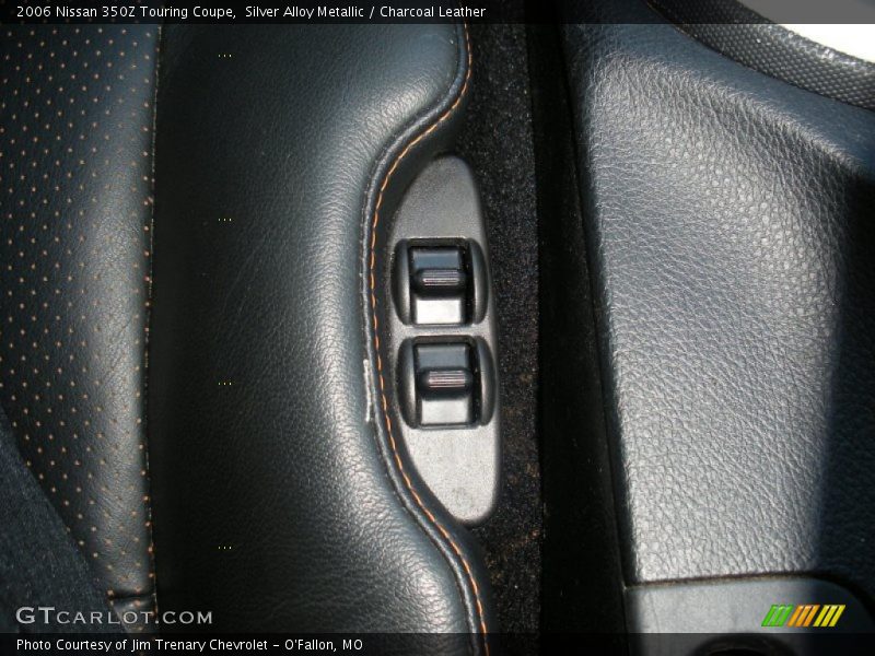 Silver Alloy Metallic / Charcoal Leather 2006 Nissan 350Z Touring Coupe