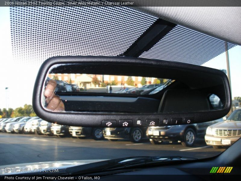 Silver Alloy Metallic / Charcoal Leather 2006 Nissan 350Z Touring Coupe