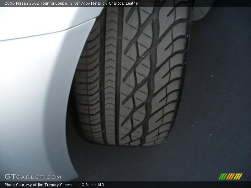 Silver Alloy Metallic / Charcoal Leather 2006 Nissan 350Z Touring Coupe
